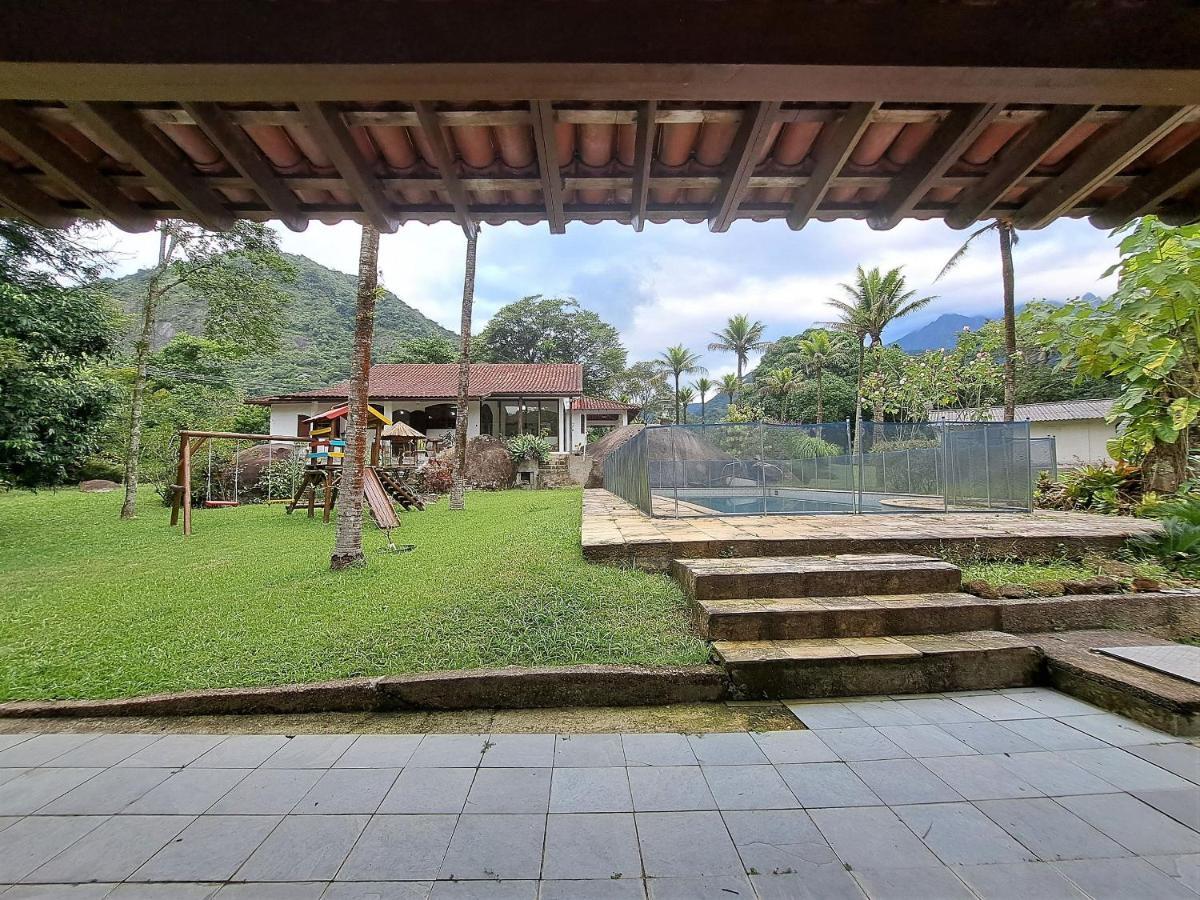 Paradisiaco, Piscina E Churrasqueira Em Guapimirim Bagian luar foto