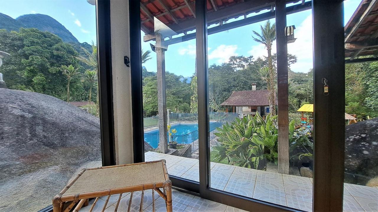 Paradisiaco, Piscina E Churrasqueira Em Guapimirim Bagian luar foto